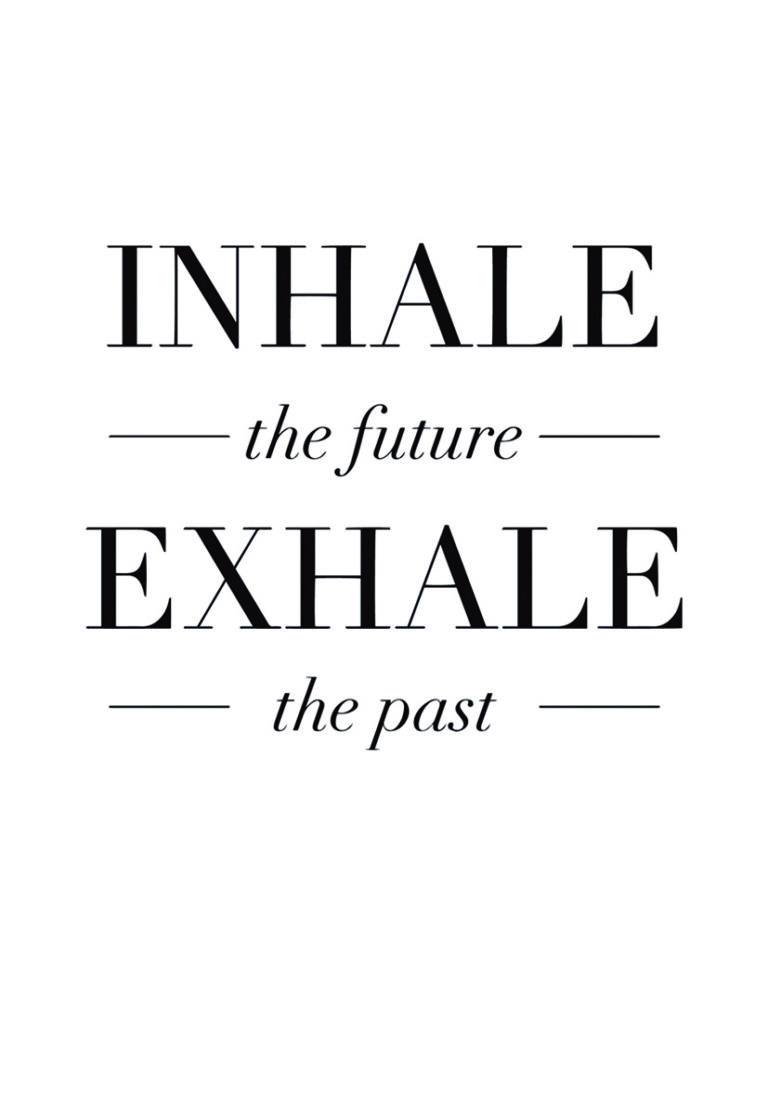 Minimalistisches Motivationszitat in modernem Design.