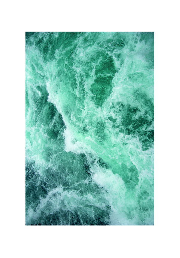 Luftaufnahme des Ozeans: Fotografie einer Meereslandschaft