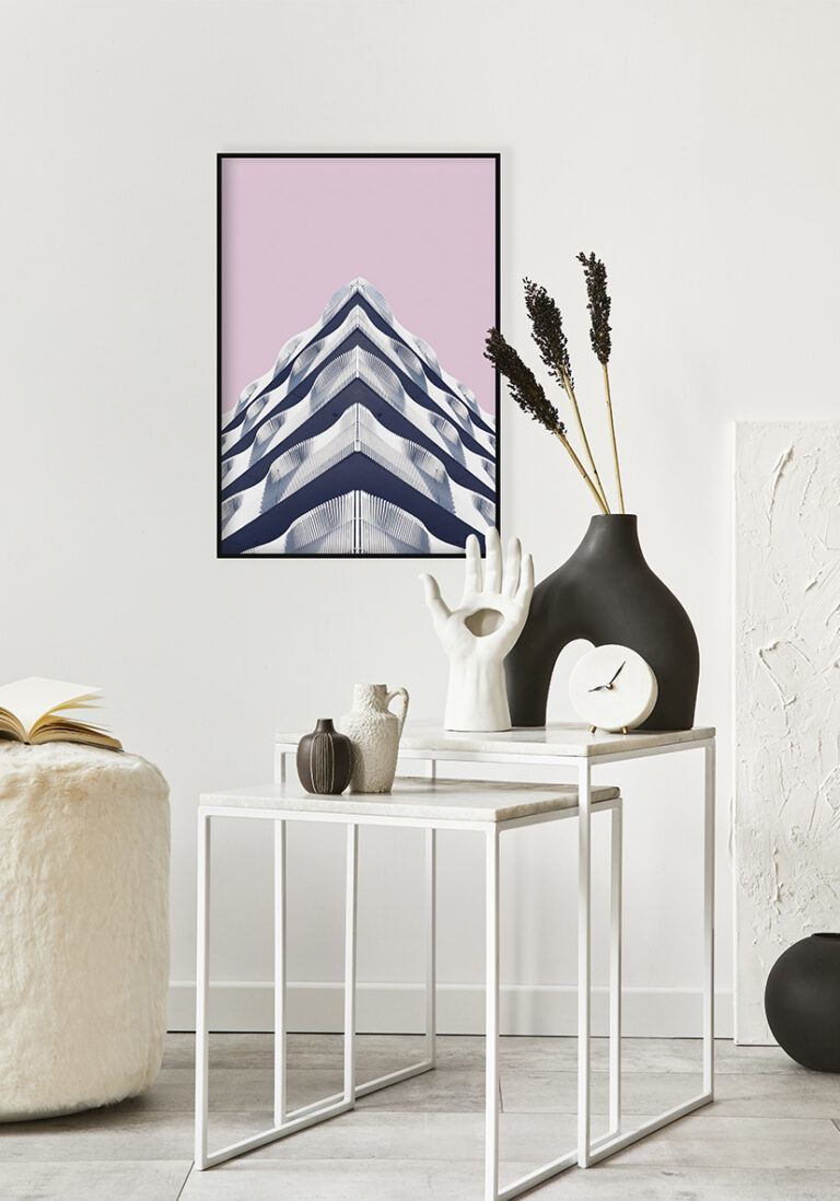 Fotografie abstrakter geometrischer Architektur