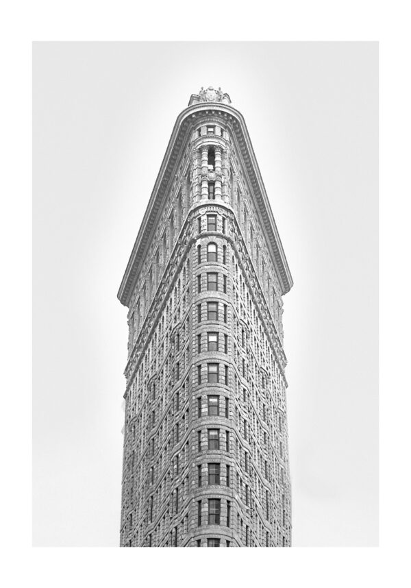 Historisches Wahrzeichen der Architektur in Monochrom