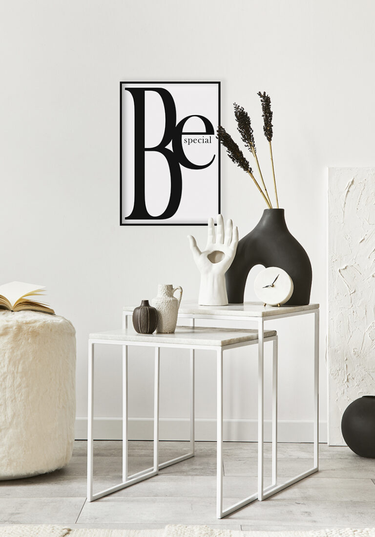 Minimalistisches motivierendes Typografie-Design