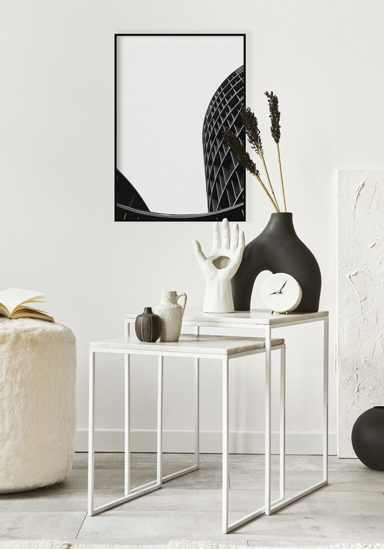 Abstrakte Perspektive moderner Architektur