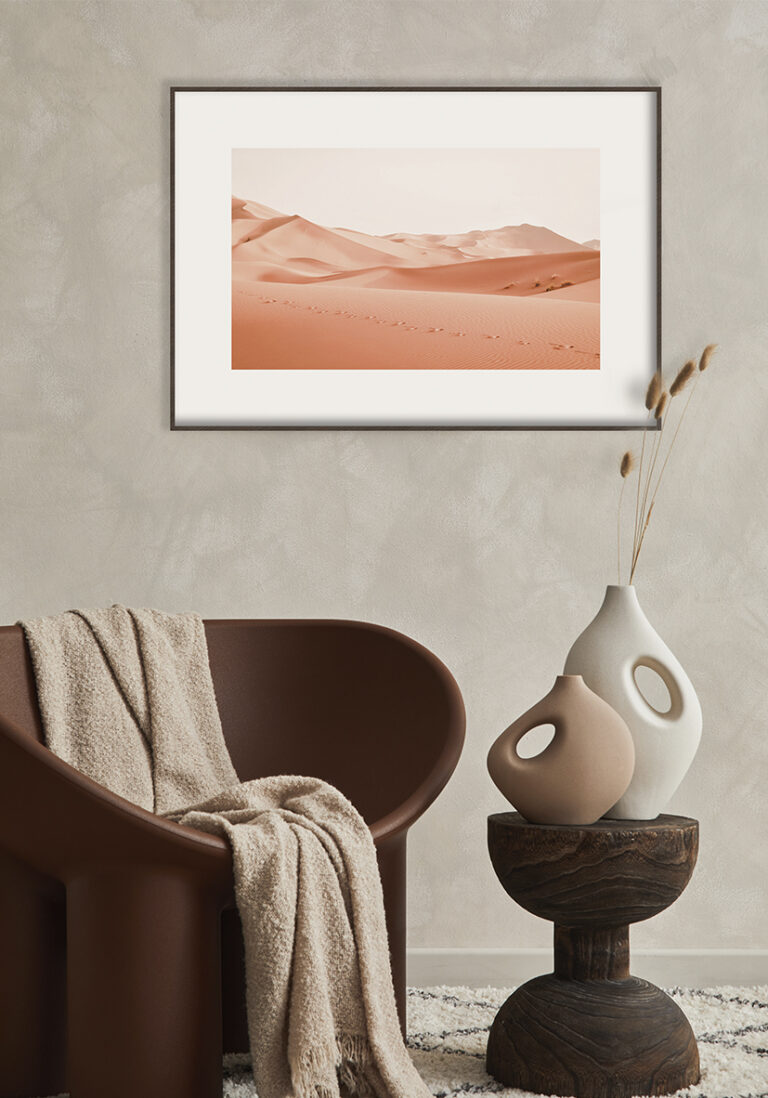 Wüstenlandschaft mit Sanddünen