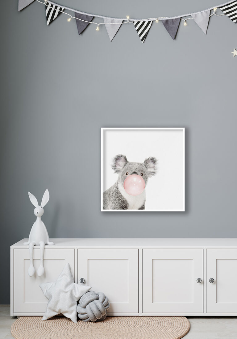 Koala mit Kaugummi