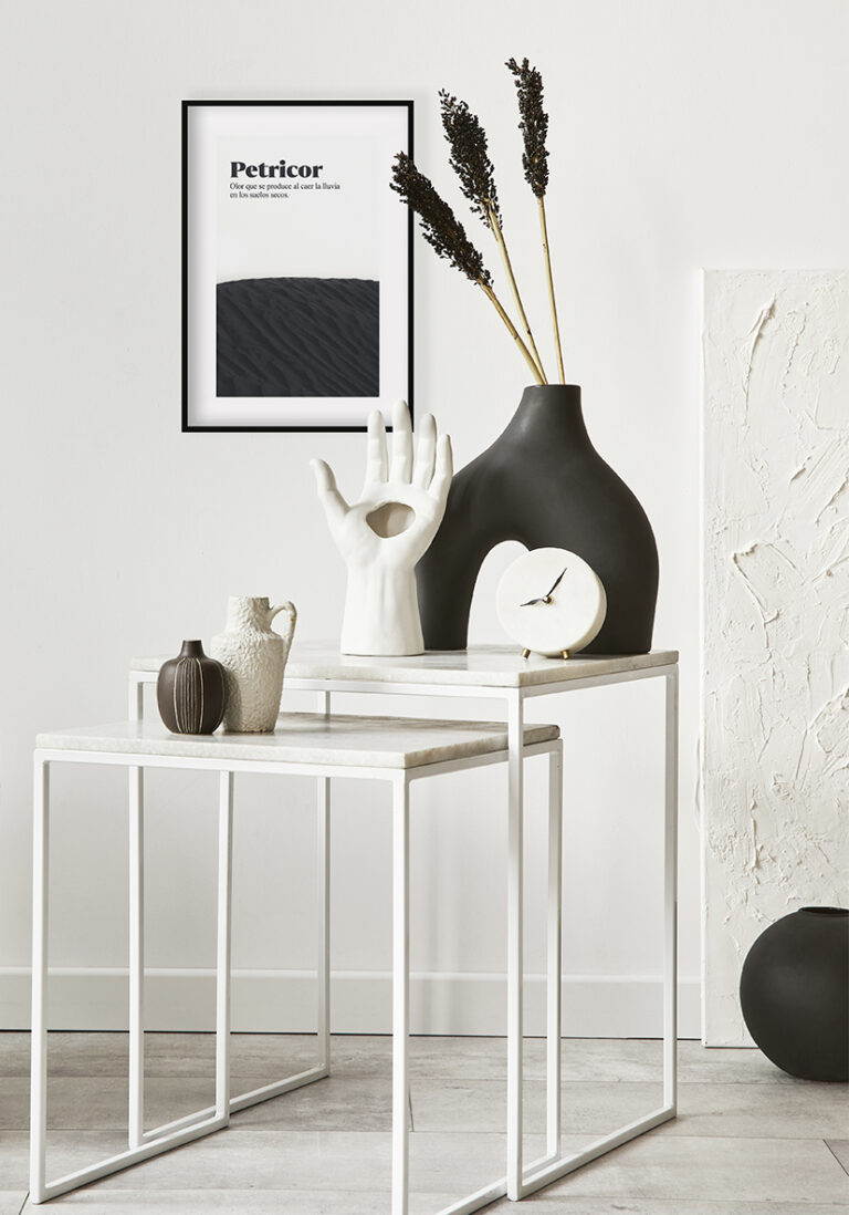 Naturinspirierte minimalistische Kunst