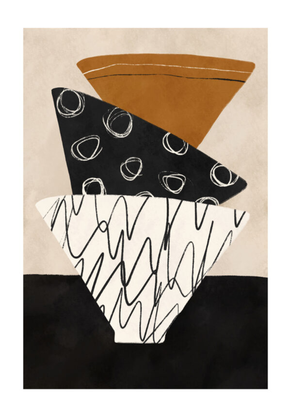 Moderne, abstrakte geometrische Kunst