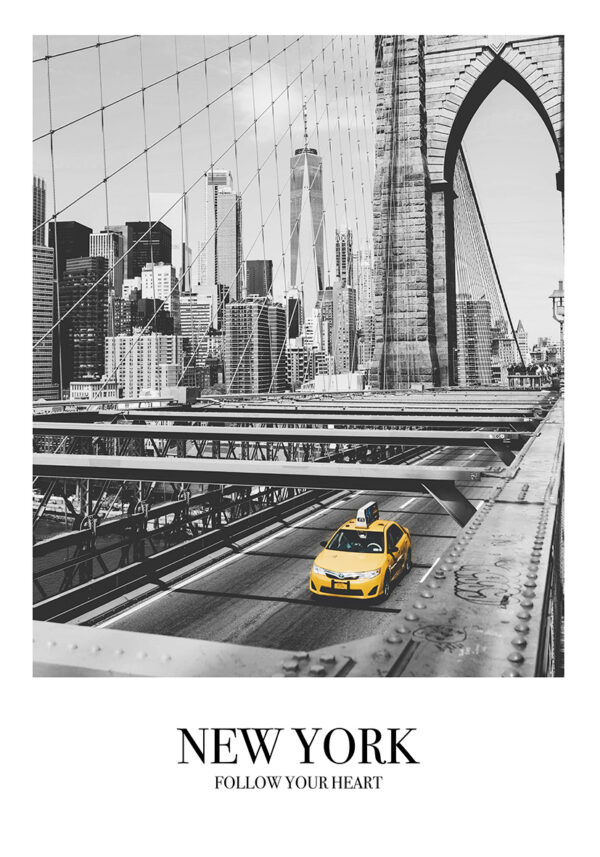 Gelbes Taxi in New York