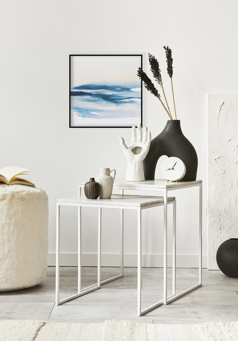 Abstraktes Aquarell mit Farbverläufen