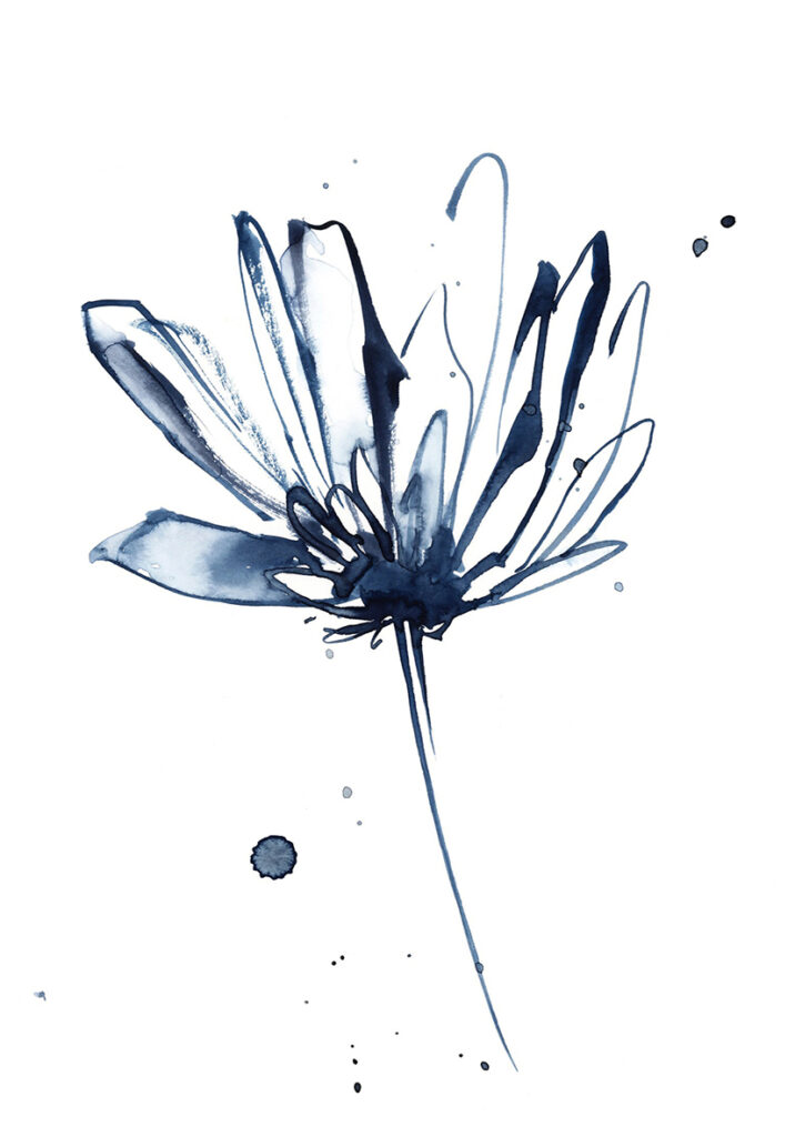 BLUE FLOWER 1