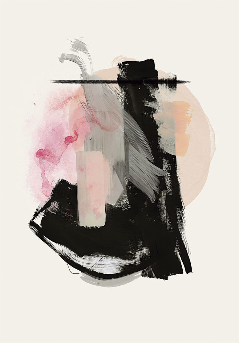 Expressionistische Pinselstriche