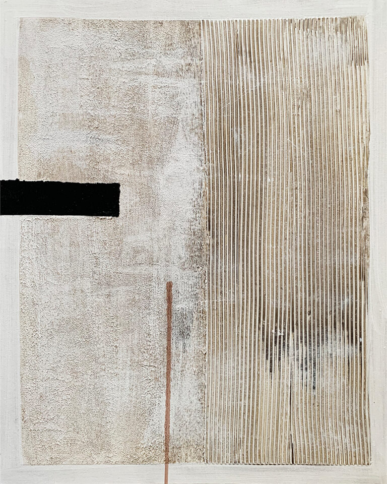 Abstraktes Werk mit minimalistischer Ästhetik