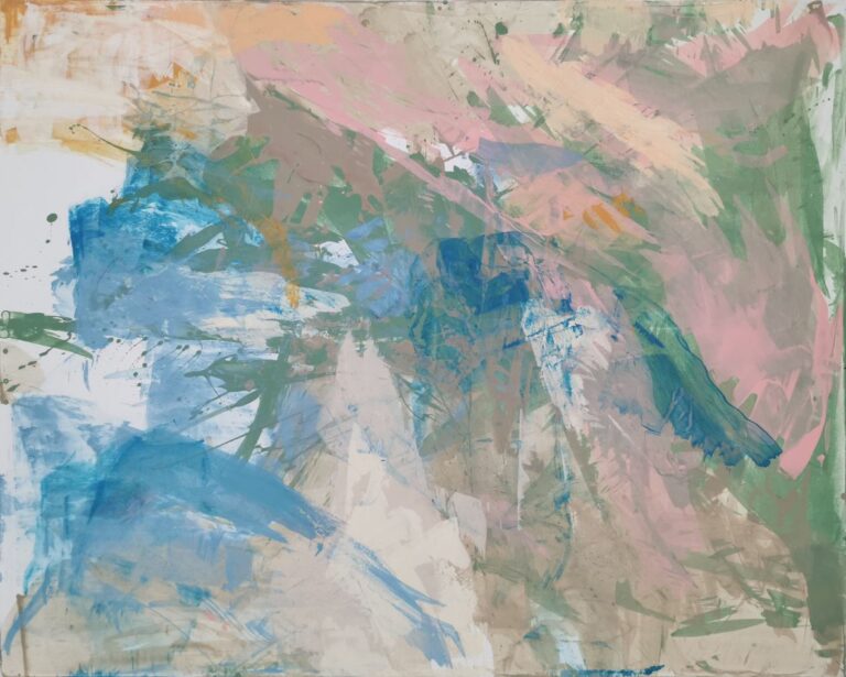 Abstrakter Expressionismus in Pastell