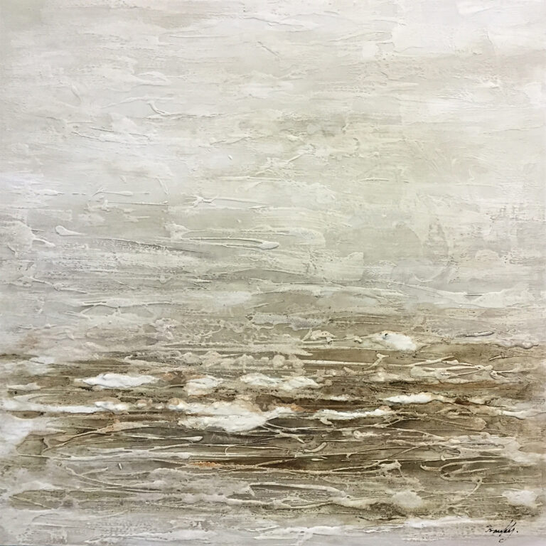 Strukturierte minimalistische abstrakte Kunst