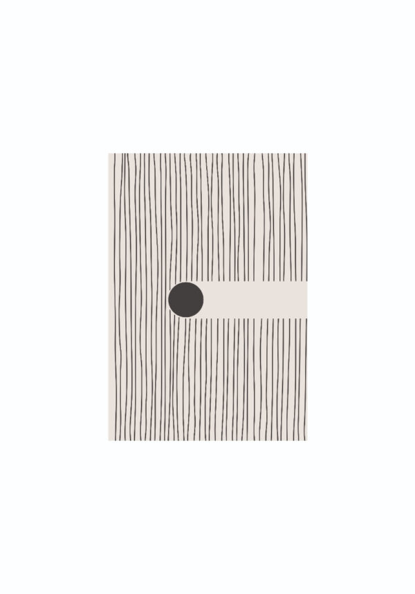 Minimalistisches Werk mit Linien