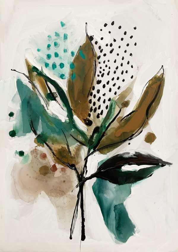 Modernes botanisches Design