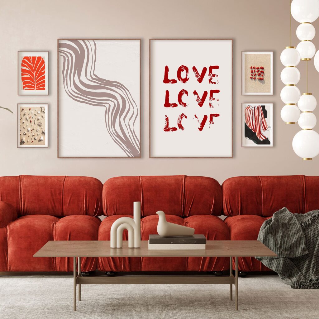 COMPOSICIÓN RED LOVE